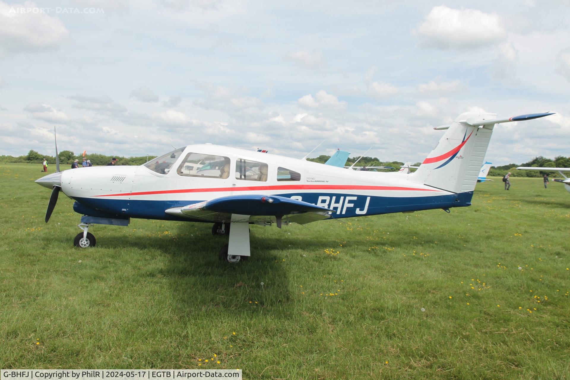G-BHFJ, 1979 Piper PA-28RT-201T Turbo Arrow IV C/N 28R-7931298, G-BHFJ 1979 Piper PA-28RT-201T Turbo Cherokee Arrow lV Booker 17.05.24