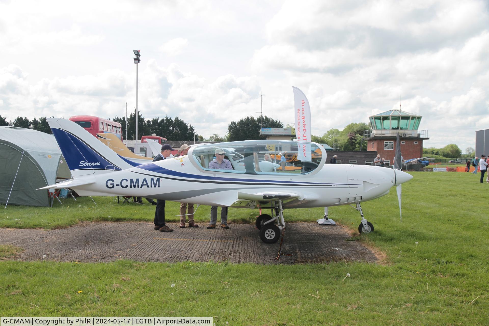 G-CMAM, TL Ultralight Stream C/N 21/STR11, G-CMAM 2021 TL Ultralight SRO Stream Booker 17.05.24