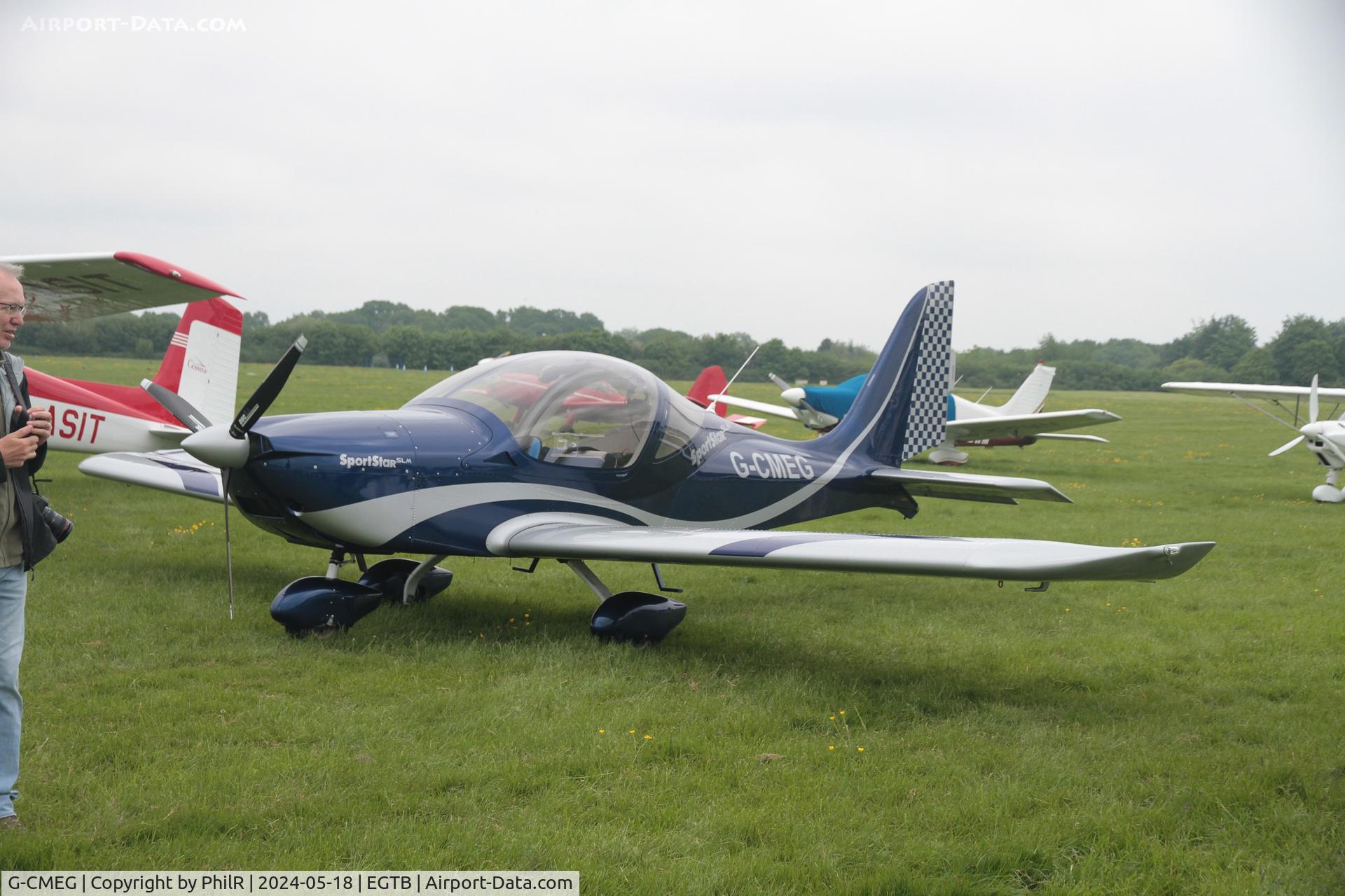 G-CMEG, 2021 Evektor Sportstar SLM C/N 2021-2153, G-CMEG 2021 Ascent Industries Ltd Sportstar SLM Booker 18.05.24