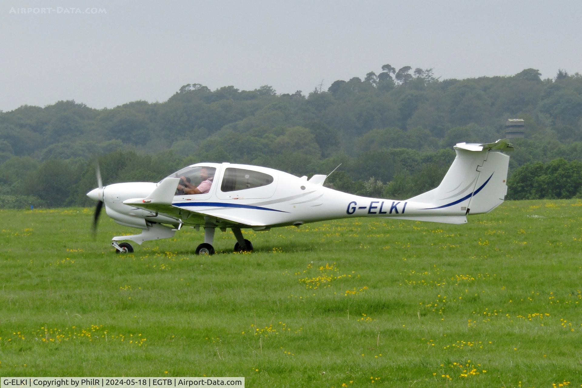 G-ELKI, 2014 Diamond DA-40NG Diamond Star C/N 40.N175, G-ELKI 2014 Diamond Aircraft DA 40 NG Diamond Star Booker 18.05.24 (2)