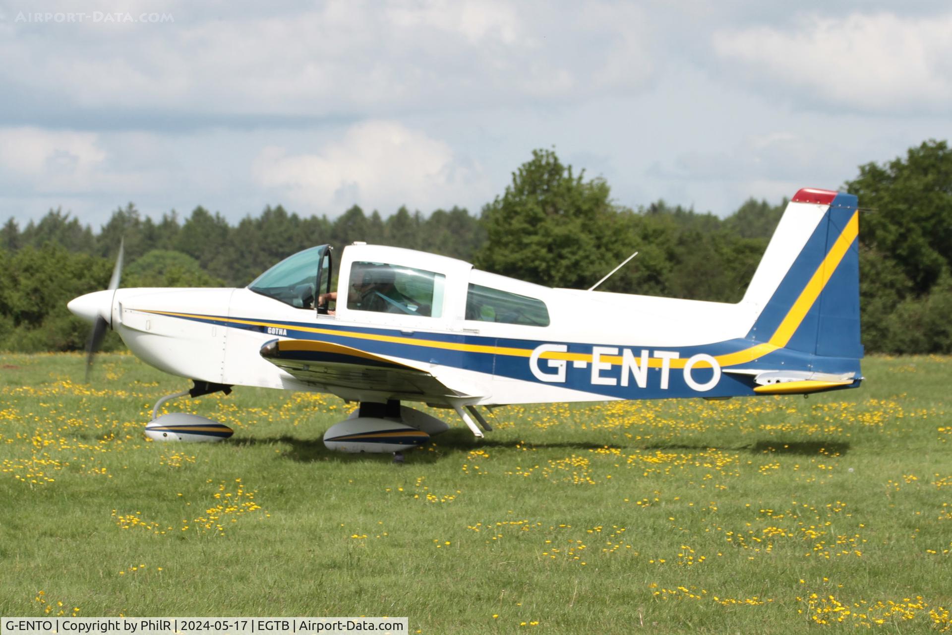 G-ENTO, 1993 American General AG-5B Tiger C/N 10166, G-ENTO 1993 American General AG-5B Tiger Booker 17.05.24