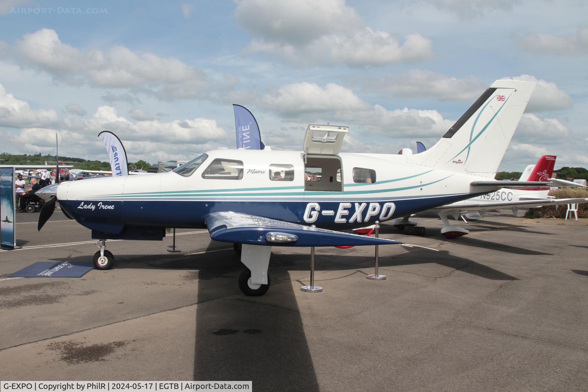 G-EXPO, 2010 Piper PA-46R-350T Malibu Matrix C/N 46-92138, G-EXPO 2010 Piper PA-46R-350T Malibu Matrix Booker 17.05.24 (2)