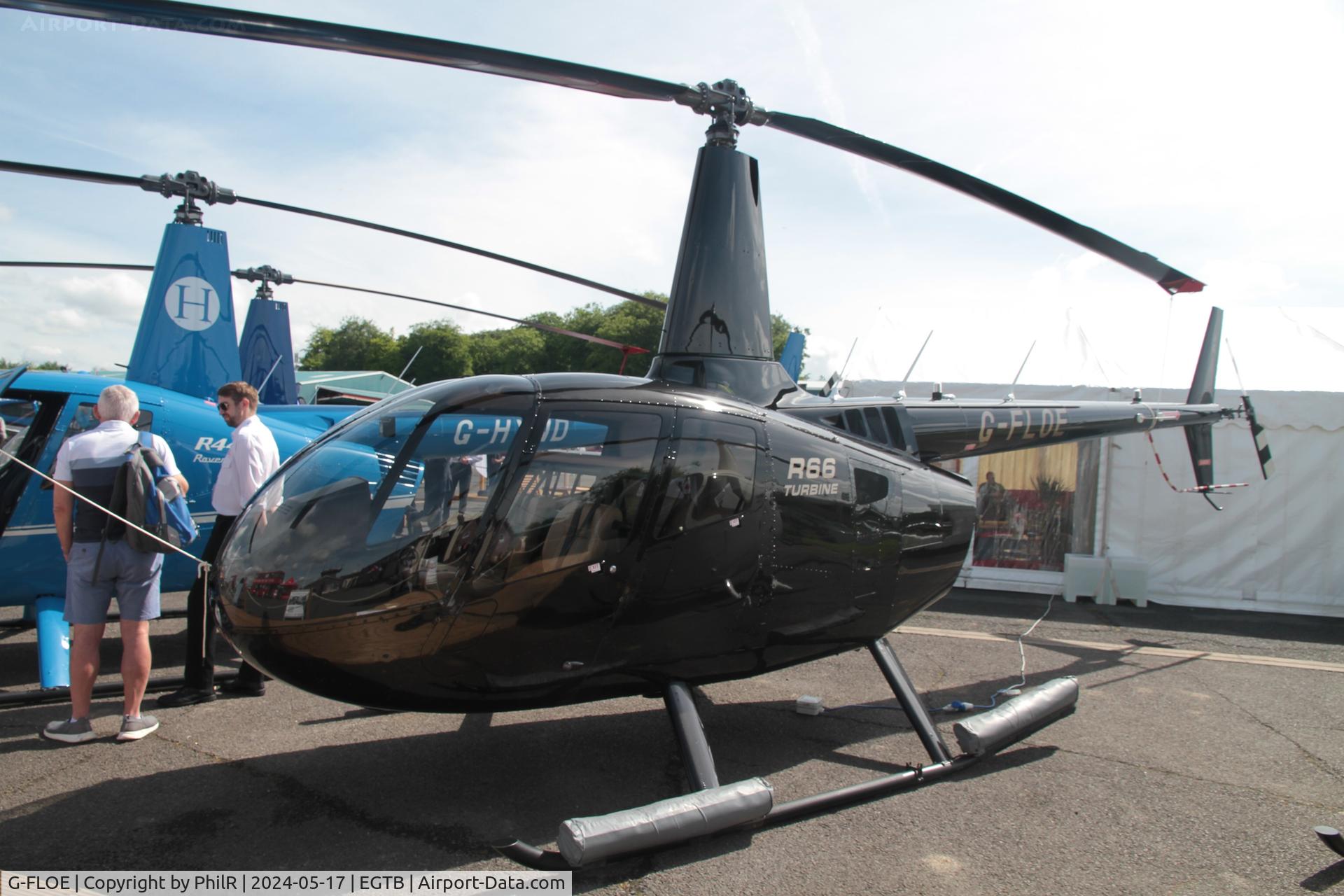 G-FLOE, 2015 Robinson R66 Turbine C/N 0631, G-FLOE 2016 Robinson R66 Turbine Booker 17.05.24