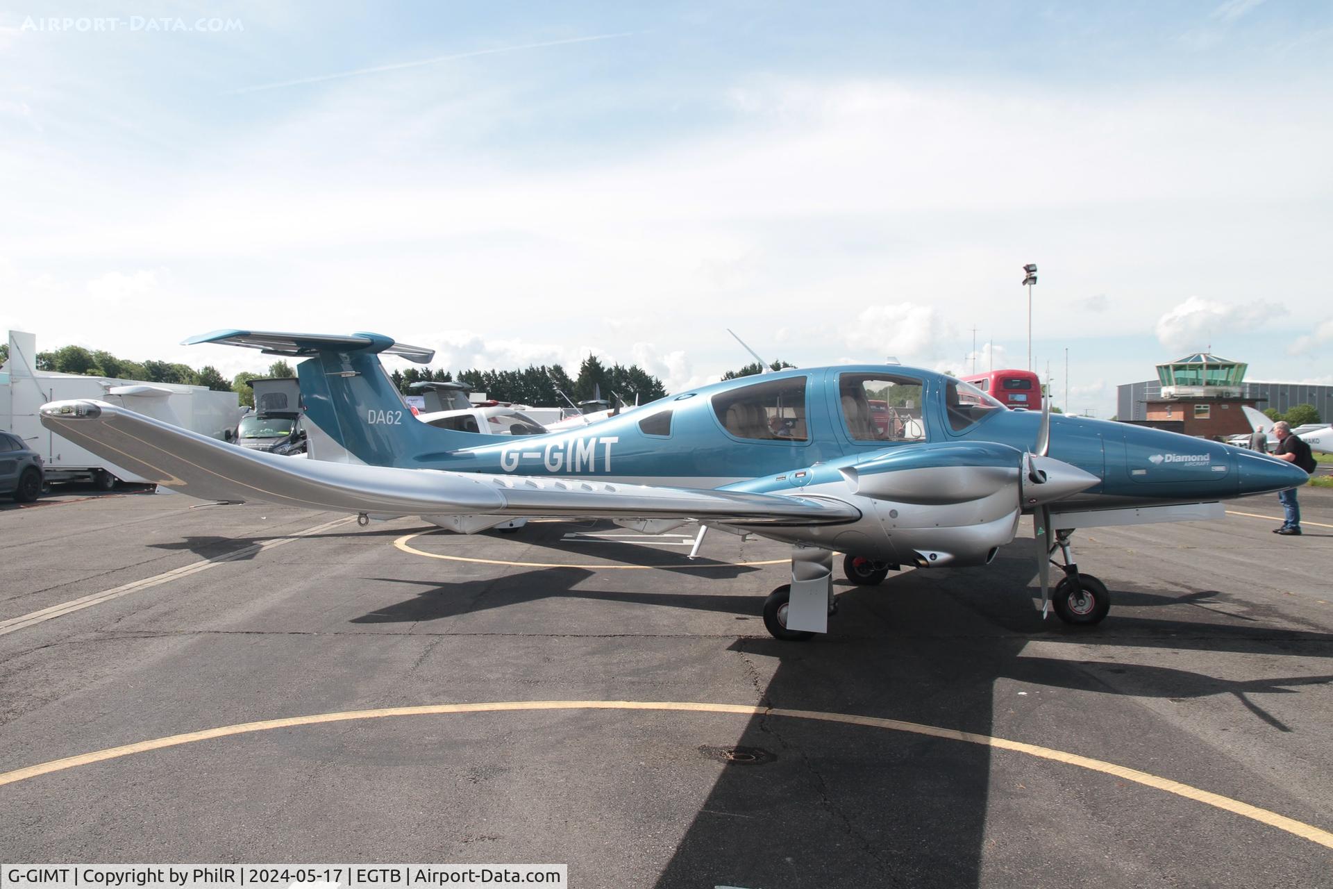 G-GIMT, 2022 Diamond DA-62 C/N 62.203, G-GIMT 2022 Diamond Aircraft DA 62 Booker 17.05.24