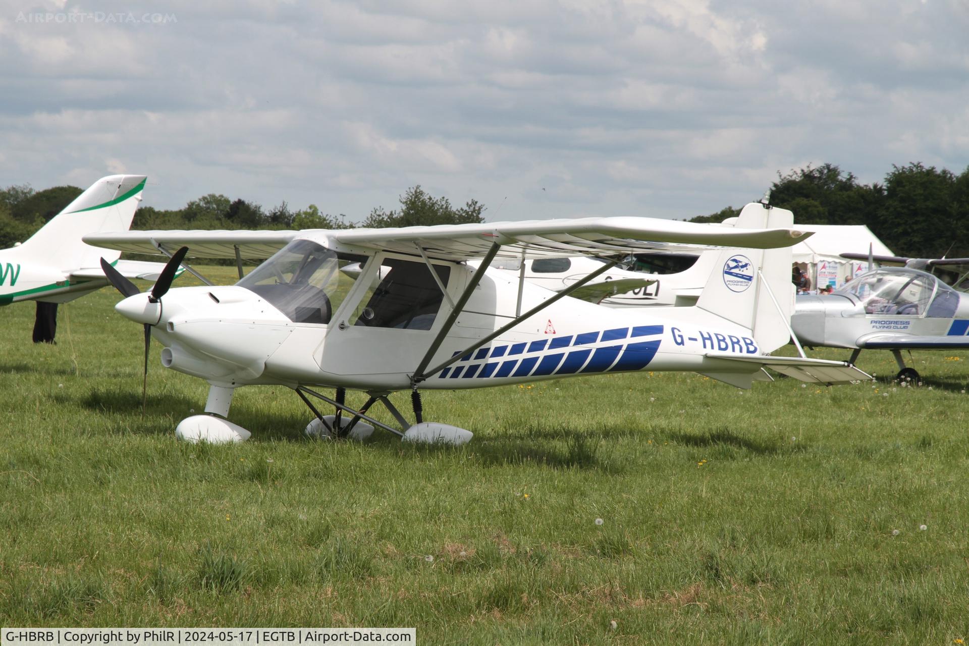 G-HBRB, 2018 Ikarus C42 FB100 Bravo C/N 1811-7550, G-HBRB 2018 The Light Aircraft Co Lts Ikarus C42 FB100 Bravo Booker 17.05.24