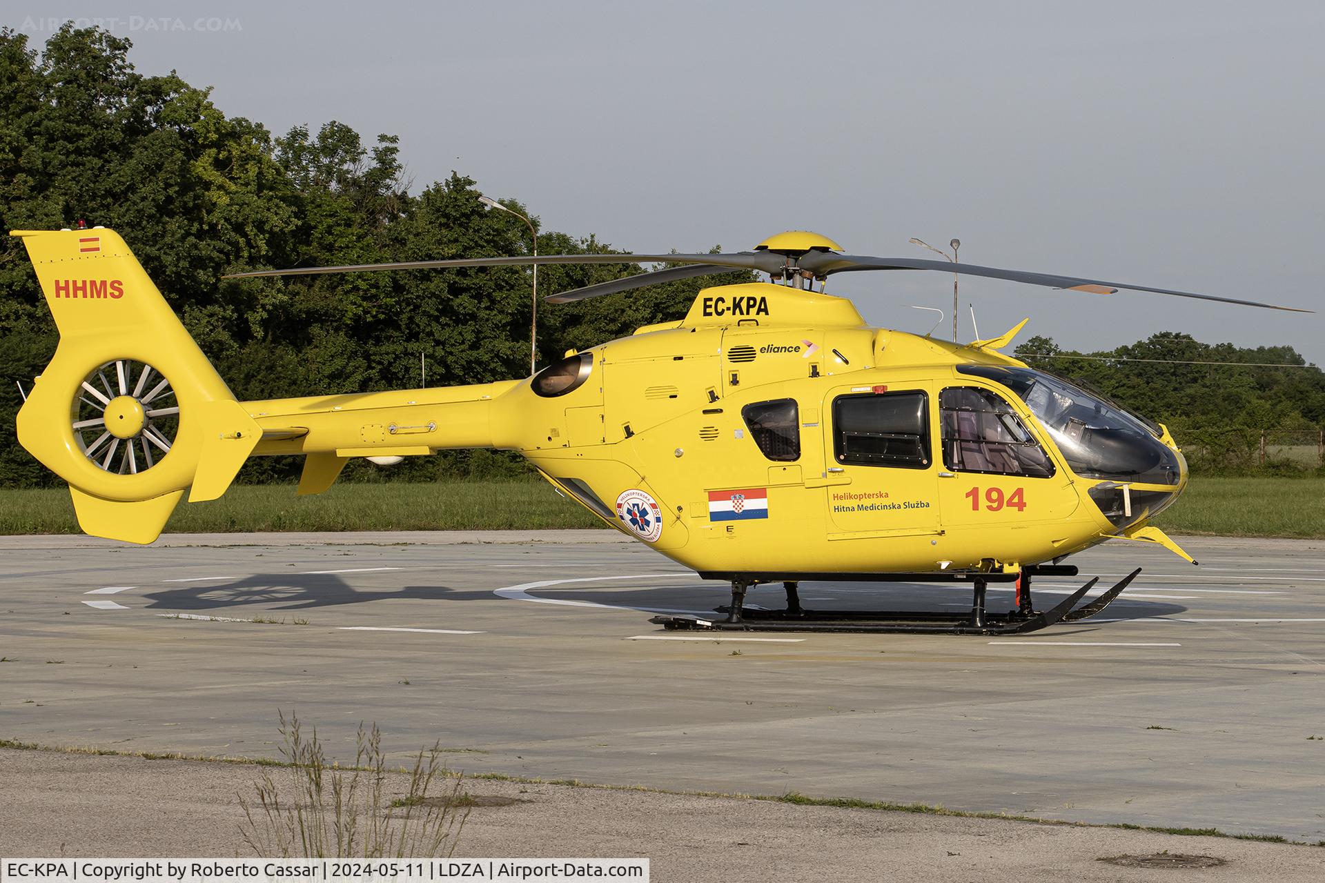 EC-KPA, 2008 Eurocopter EC-135P-2+ C/N 0634, ZTC-ATC – ZRAKOPLOVNO-TEHNI?KI CENTAR
