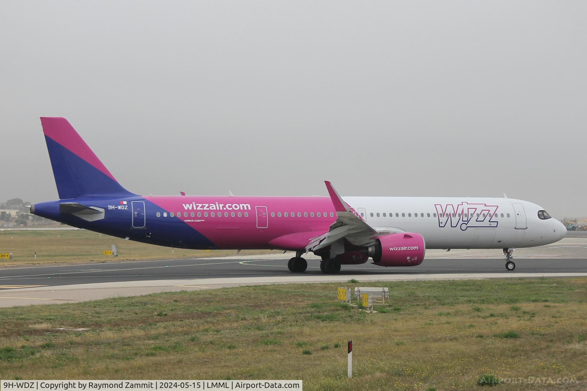 9H-WDZ, Airbus 321-271NX C/N 11487, A321Neo 9H-WDZ Wizzair Malta