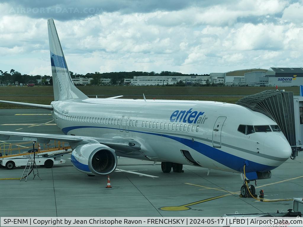 SP-ENM, 2003 Boeing 737-8CX C/N 32367, Bordeaux (BOD)	Hamburg (HAM)	(ENT56HB)