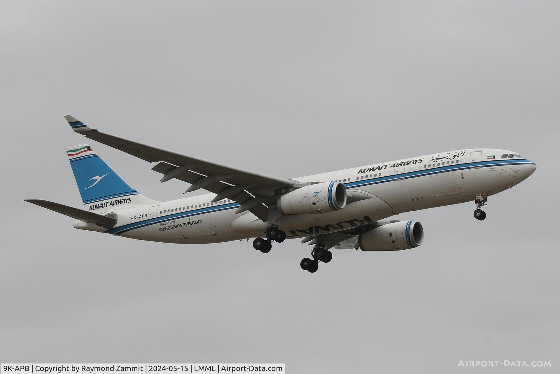 9K-APB, 2015 Airbus A330-243 C/N 1643, A330 9K-APB Kuwait Airways