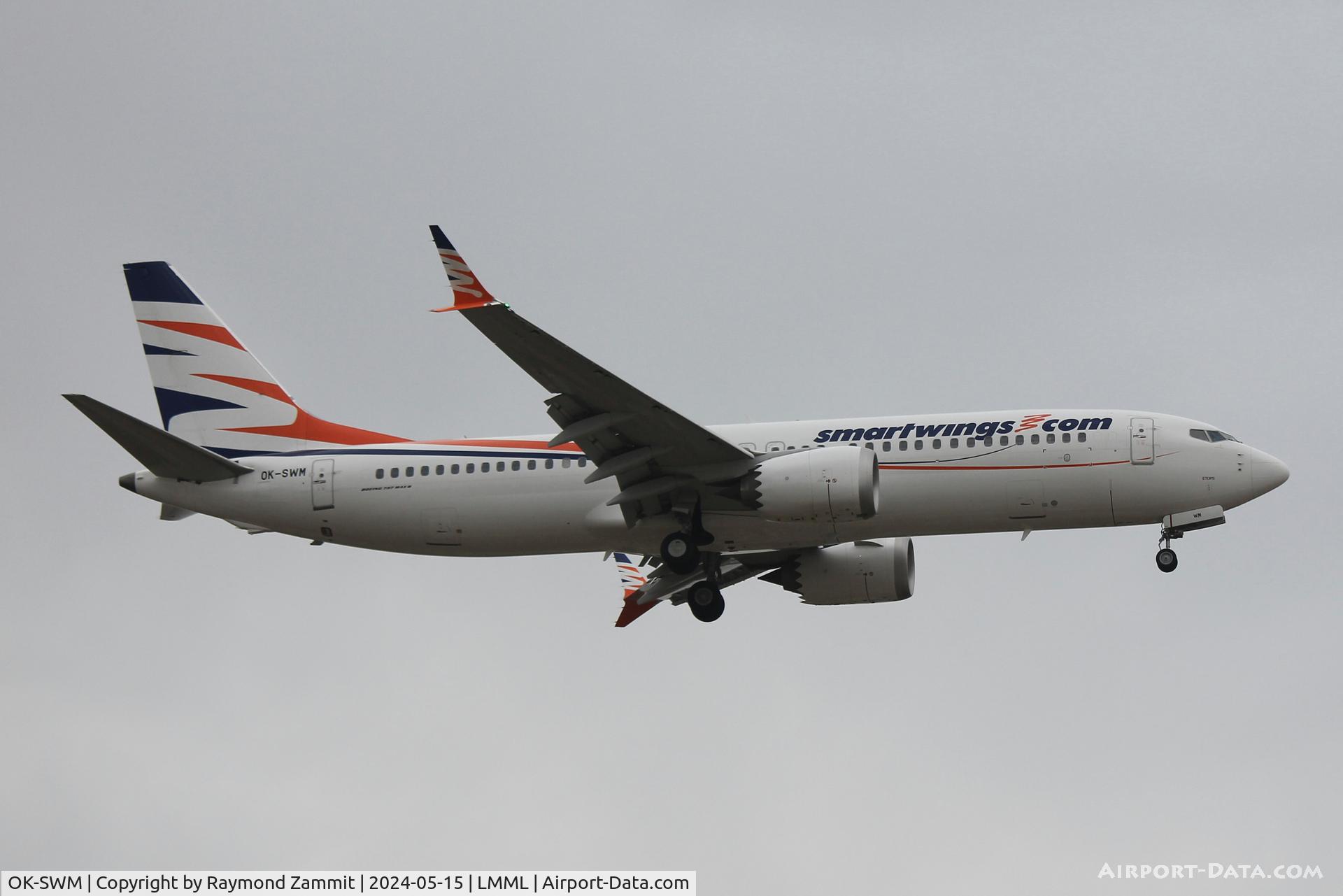 OK-SWM, 2019 Boeing 737-8 MAX C/N 43562, B737-8 MAX OK-SWM SmartWings