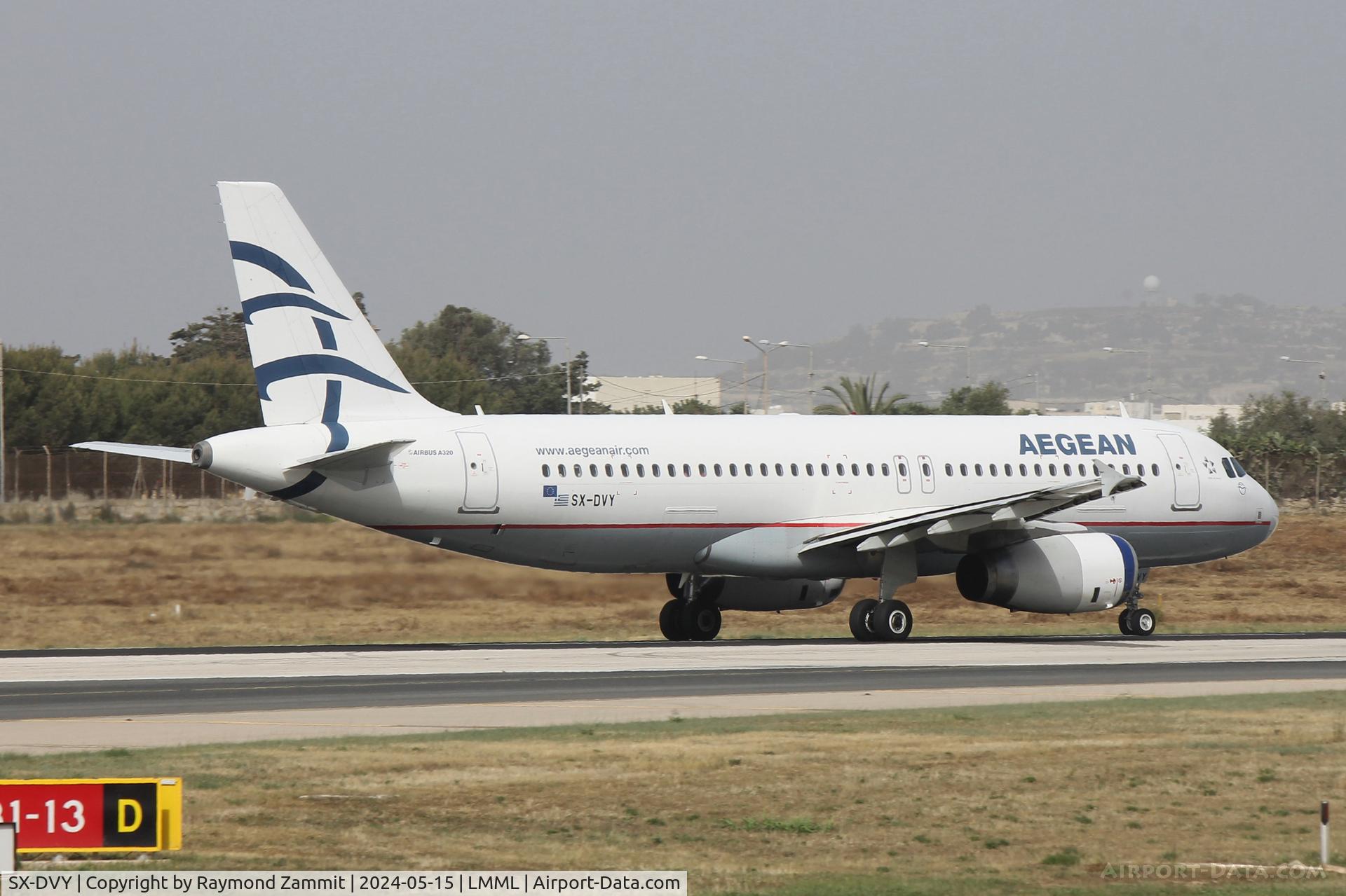 SX-DVY, 2009 Airbus A320-232 C/N 3850, A320 SX-DVY Aegean Airlines