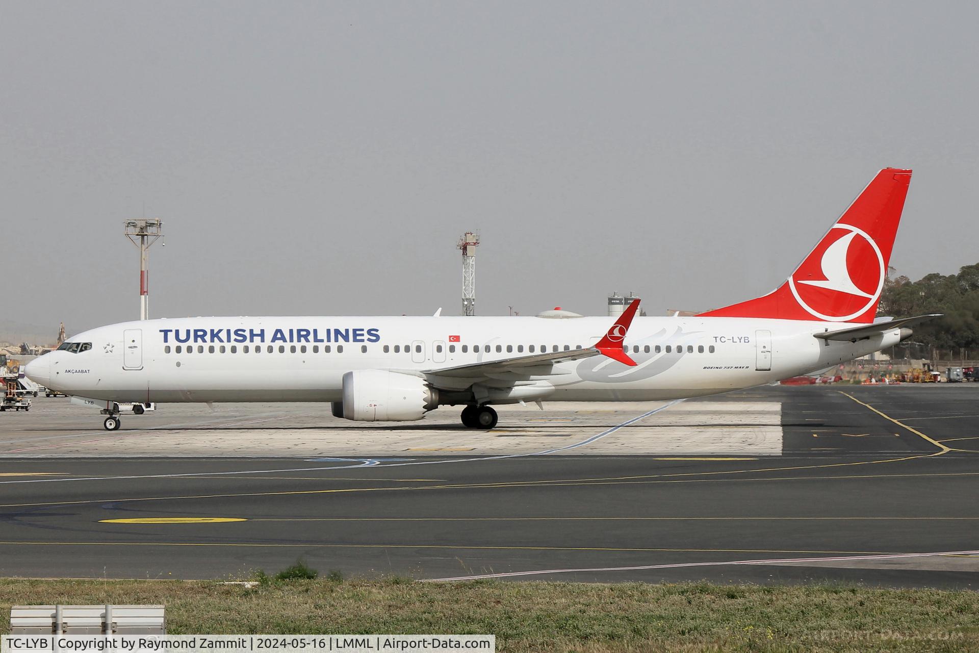TC-LYB, 2019 Boeing 737-9 MAX C/N 60063, B737-9 MAX TC-LYB Turkish Airlines