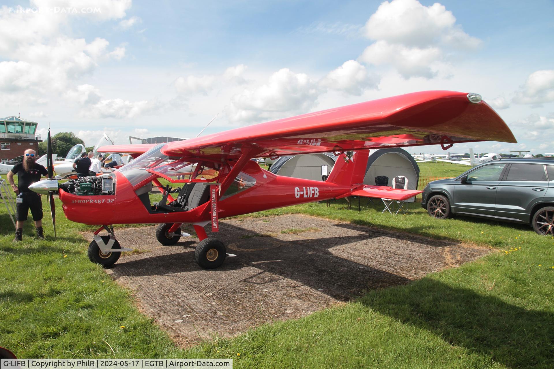 G-LIFB, 2021 Aeroprakt A32 Vixxen C/N LAA 411-15723, G-LIFB 2021 Aeroprakt A32 Vixxen Booker 17.05.24