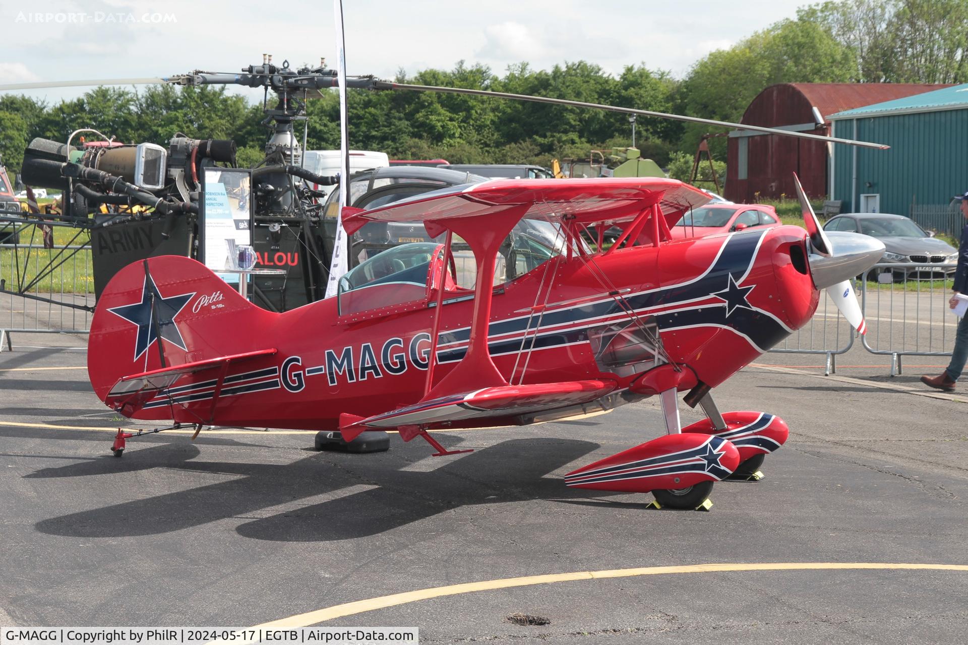 G-MAGG, 1983 Pitts S-1SE Special C/N PFA 009-10873, G-MAGG 1983 Pitts S-1SE Special Booker 17.05.24