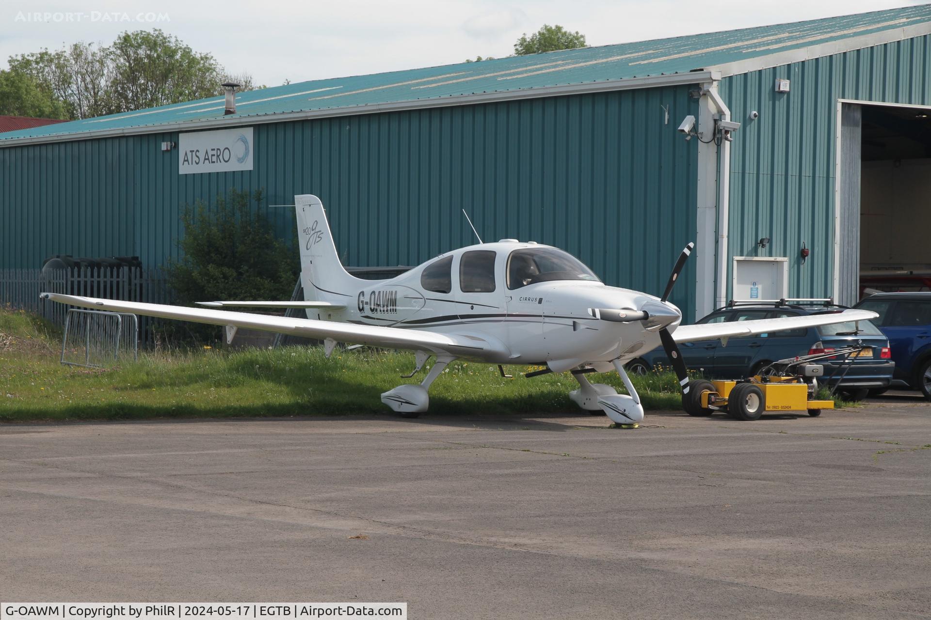 G-OAWM, 2008 Cirrus SR20 GTS G3 C/N 1972, G-OAWM 2008 Cirrus SR22 Booker 17.05.24
