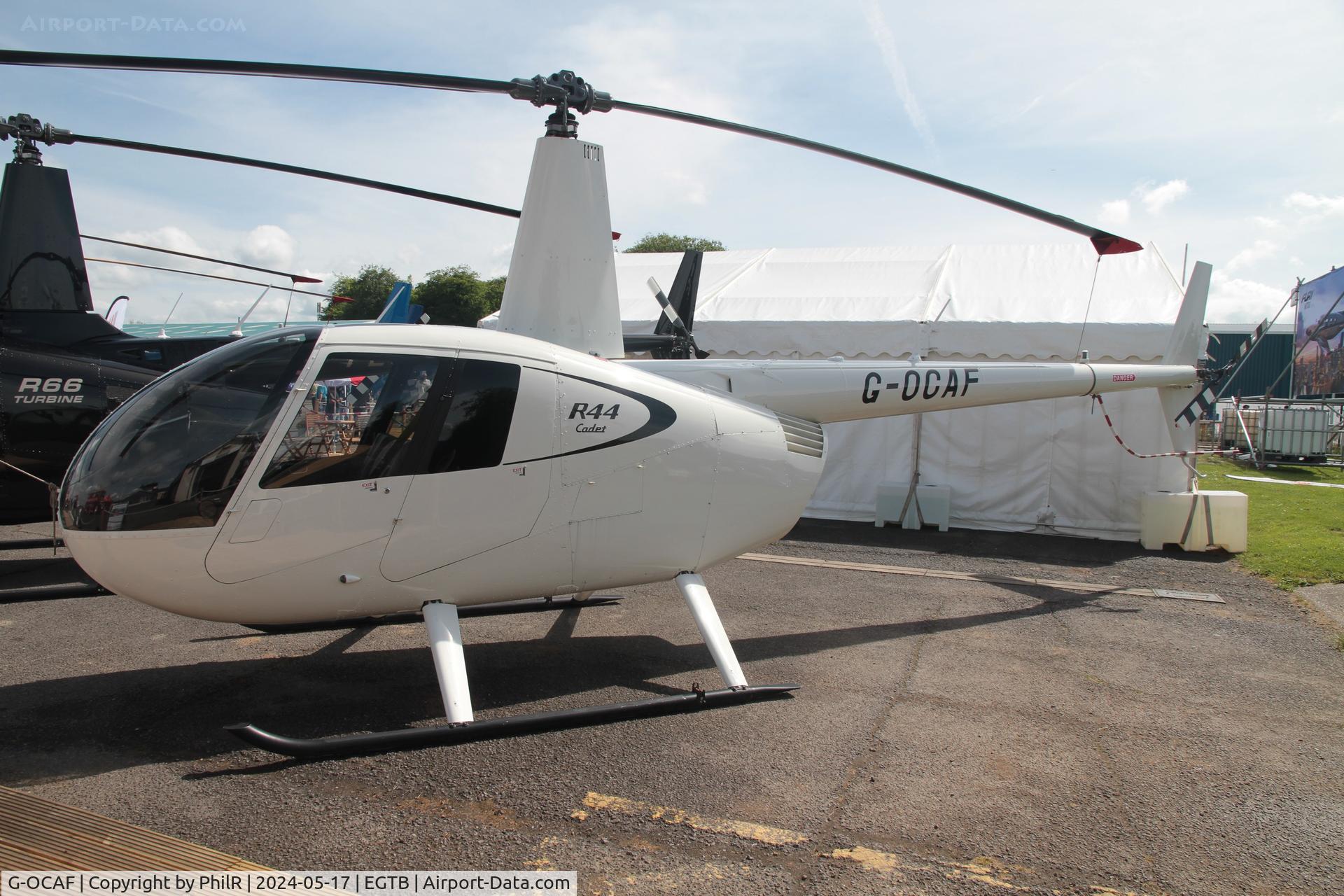 G-OCAF, 2018 Robinson R44 Cadet C/N 30041, G-OCAF 2018 Robinson R44 Cadet Booker 17.05.24