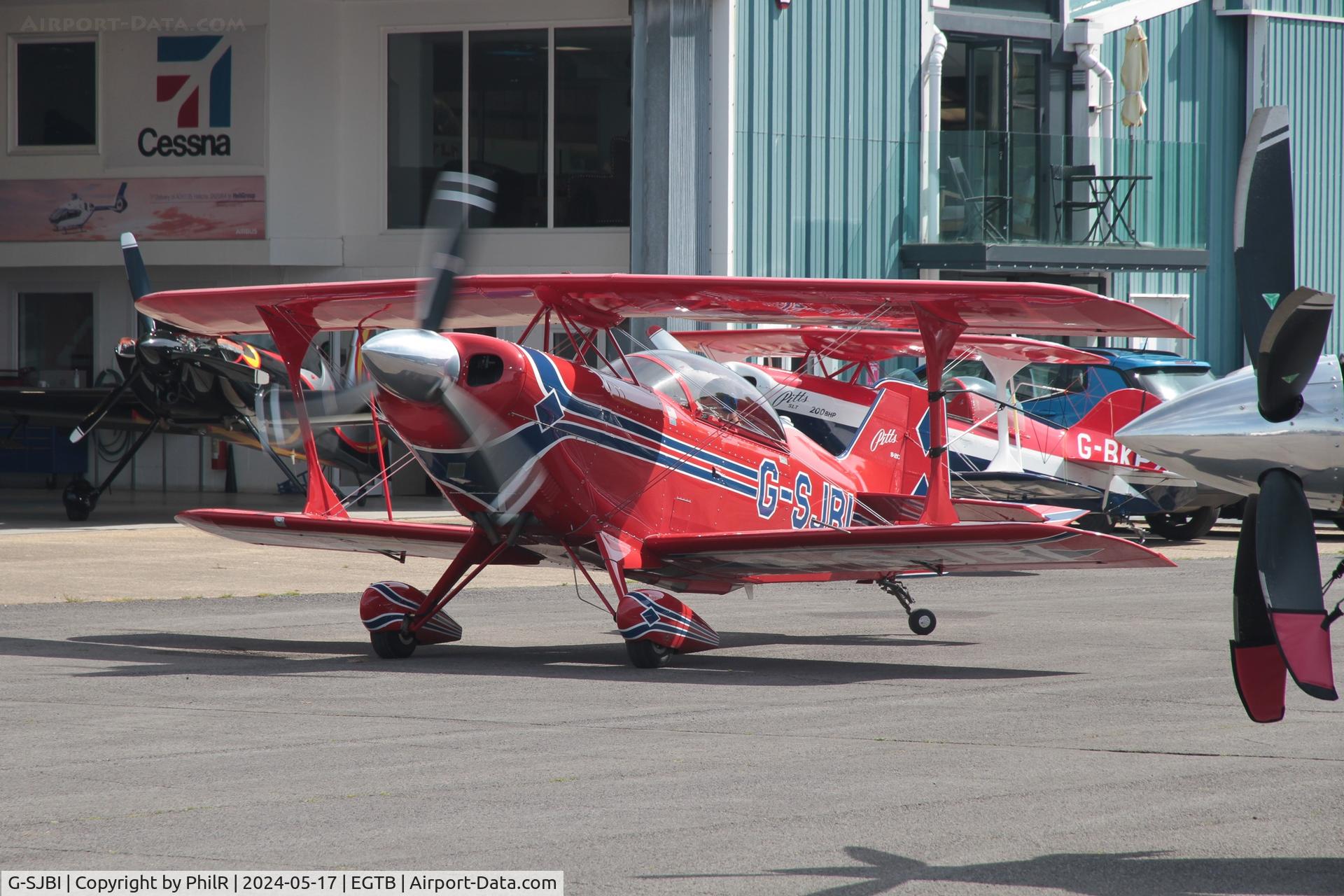 G-SJBI, 2007 Aviat Pitts S-2C Special C/N 6082, G-SJBI 2007 Aviat Aircraft Inc Pitts S-2C Special Booker 17.05.24 (2)