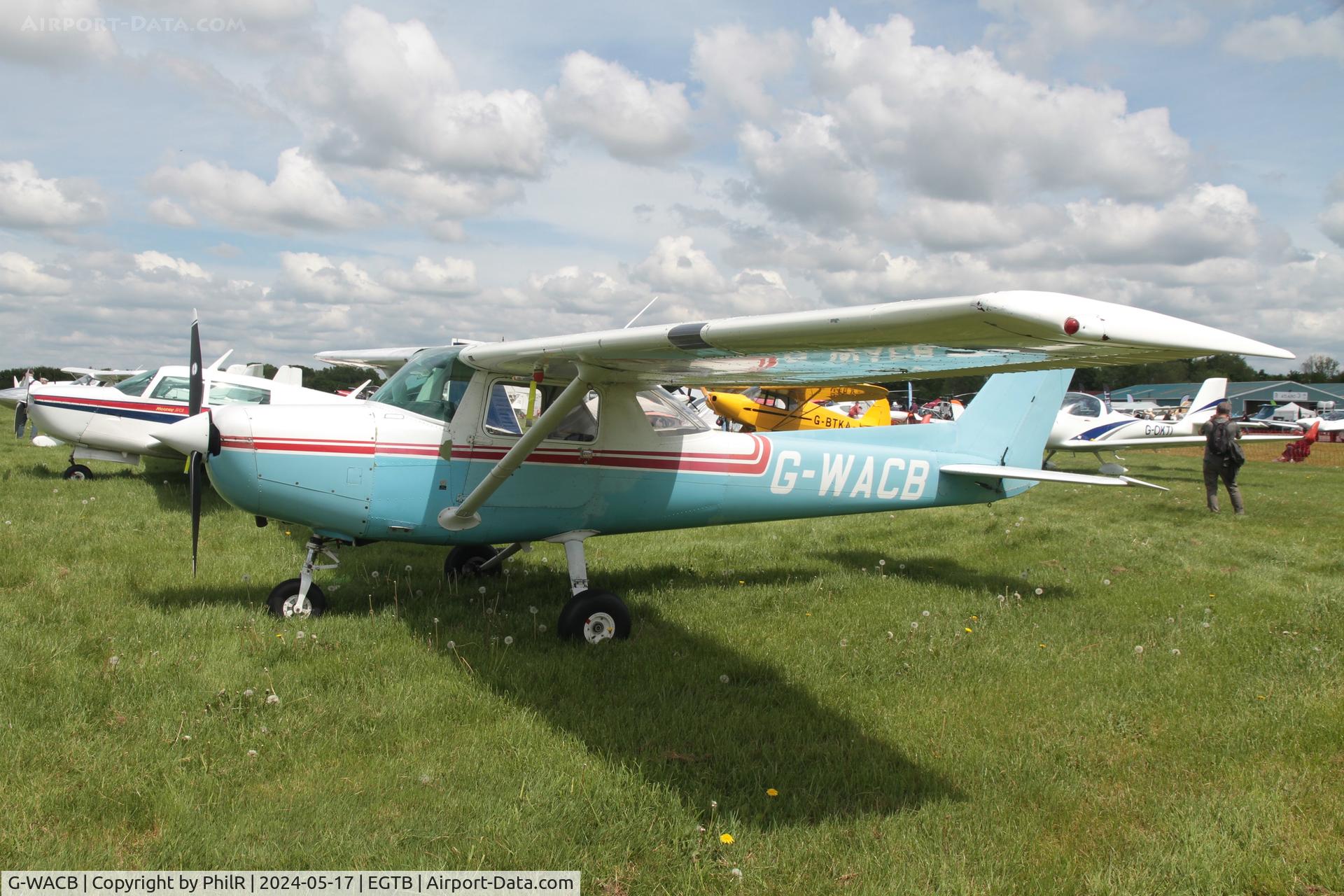 G-WACB, 1986 Reims Cessna F152 C/N 1972, G-WACB 1986 Cessna F152 Booker 17.05.24