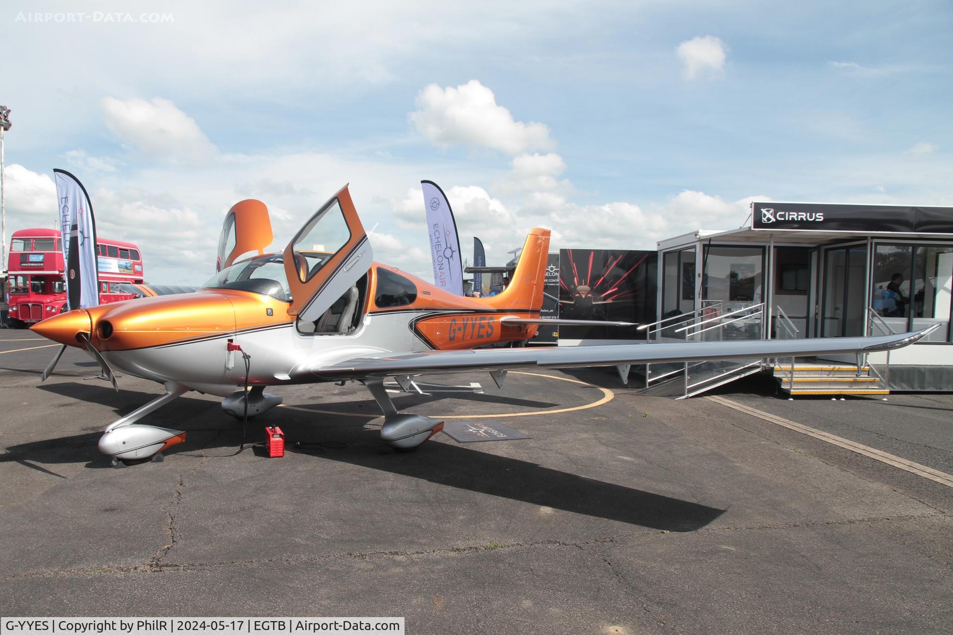 G-YYES, 2022 Cirrus SR20 C/N 8701, G-YYES 2022 Cirrus SR20 Booker 17.05.24