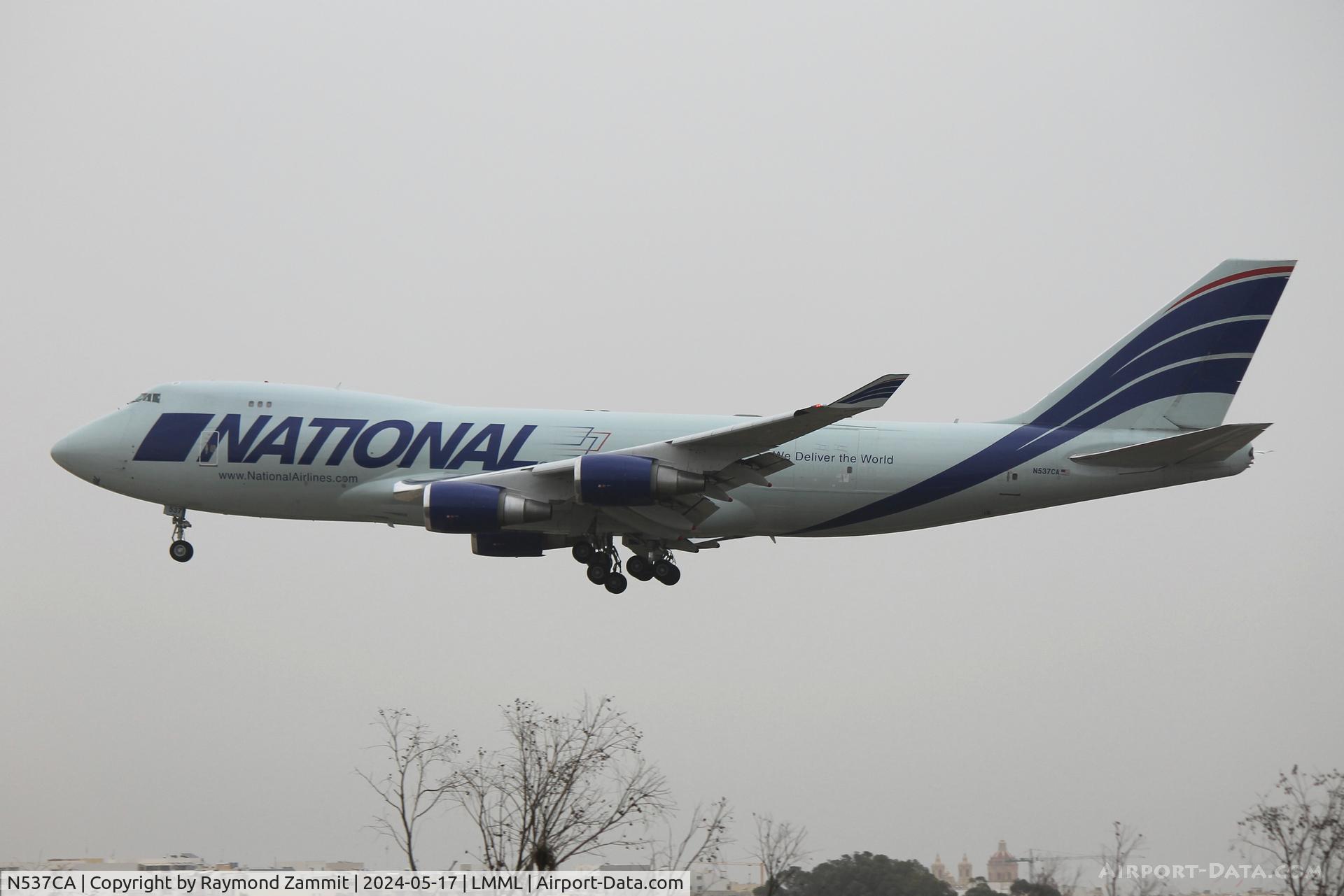 N537CA, Boeing 747-446F(SCD) C/N 33749, B747-400 N537CA National Airlines