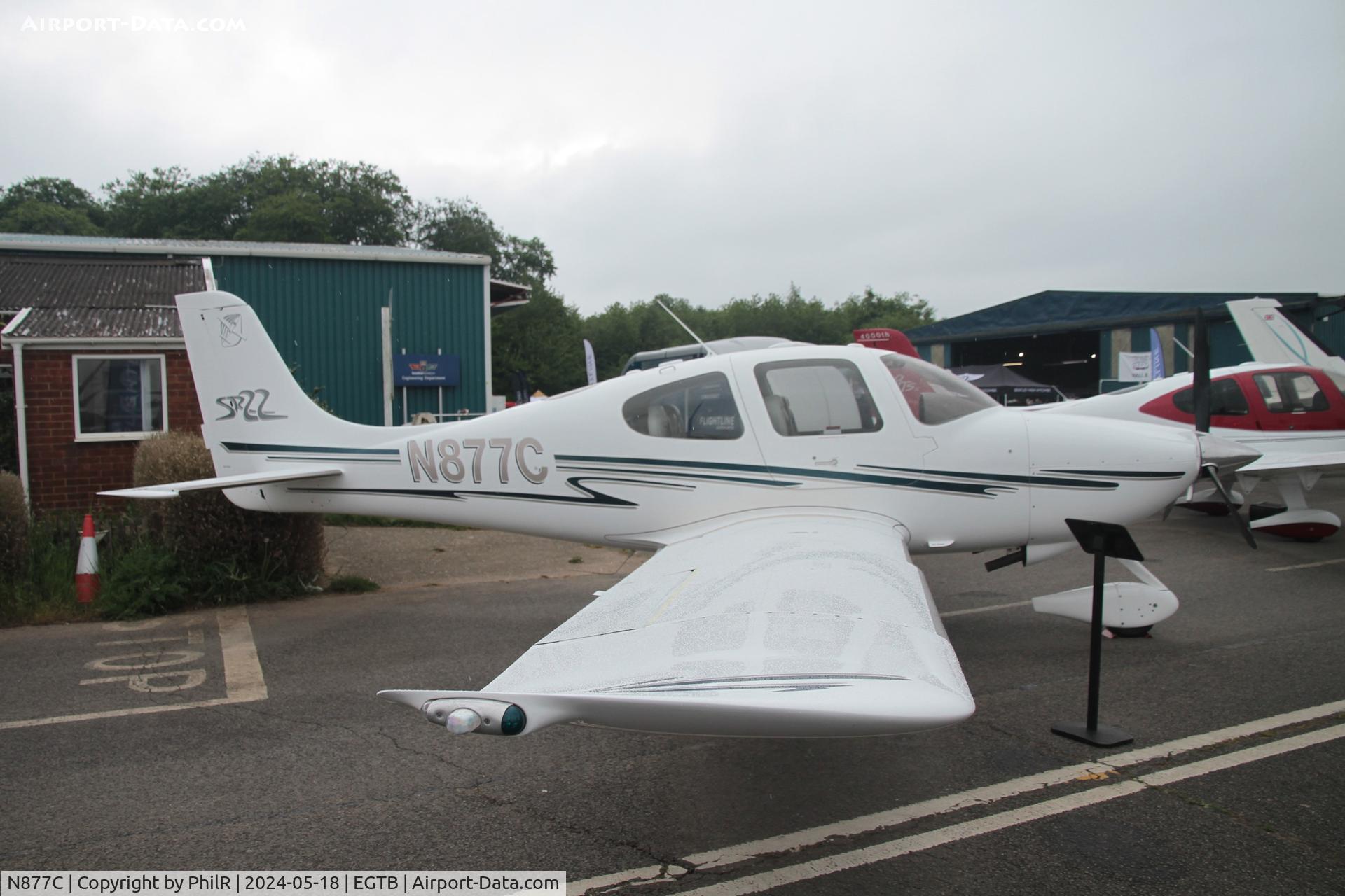 N877C, 2003 Cirrus SR22 C/N 0445, N877C 2003 Cirrus SR22 Booker 18.05.24