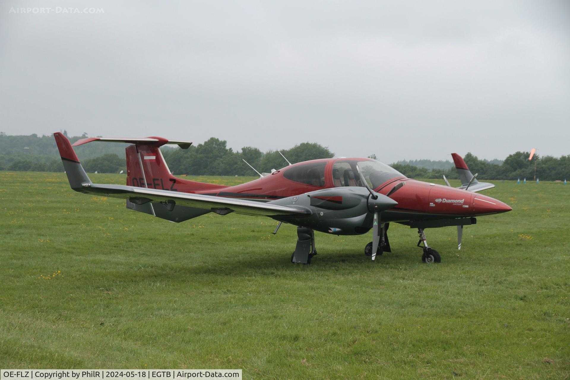 OE-FLZ, Diamond DA-42 NG Twin Star C/N 42.N351, OE-FLZ Diamond Aircraft DA-42 NG Twin Star Booker 18.05.24