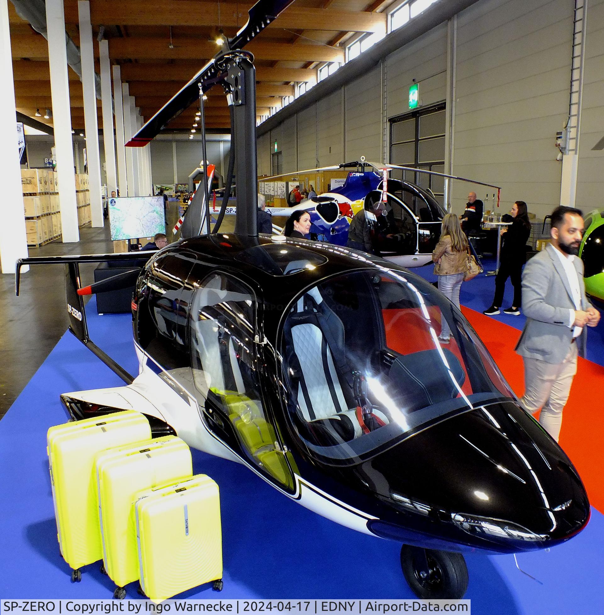 SP-ZERO, 2024 Lotnicza Argon GTL C/N MLAGL-0008, Manufaktura Lotnicza Argon GTL Triple 916iS at the AERO 2024, Friedrichshafen