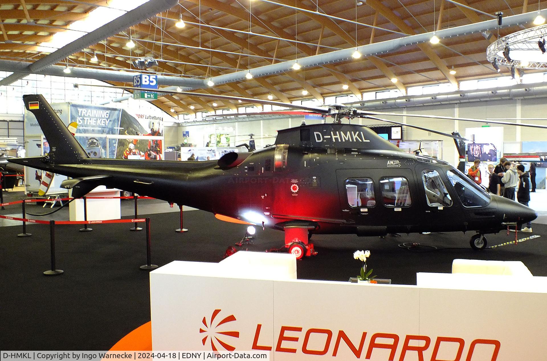 D-HMKL, 2019 Leonardo AW-109SP GrandNew C/N 22411, AgustaWestland (Leonardo) AW109SP (A.109) Grand New at the AERO 2024, Friedrichshafen
