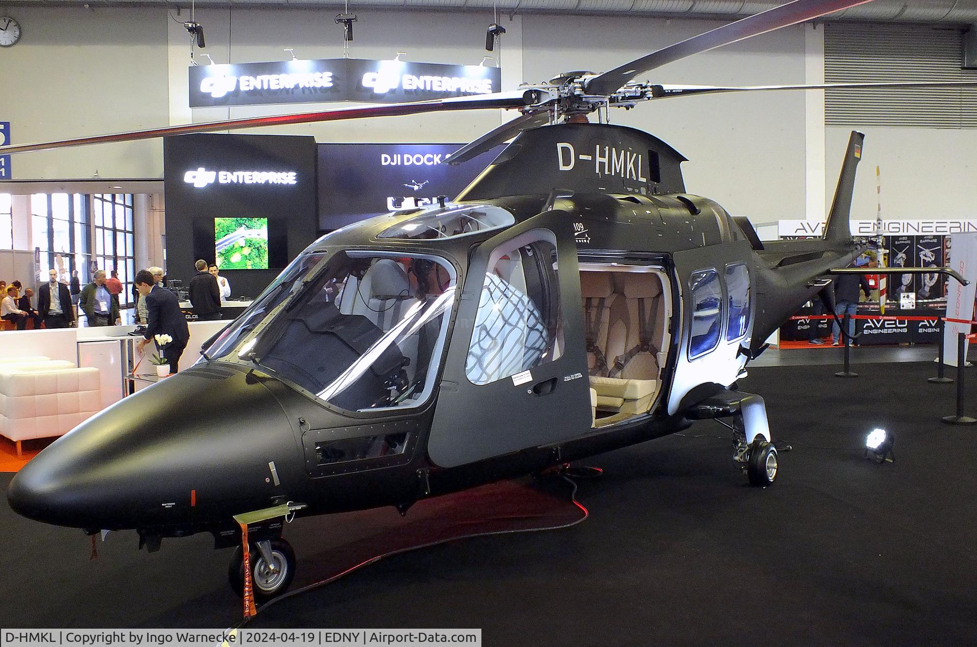 D-HMKL, 2019 Leonardo AW-109SP GrandNew C/N 22411, AgustaWestland (Leonardo) AW109SP (A.109) Grand New at the AERO 2024, Friedrichshafen