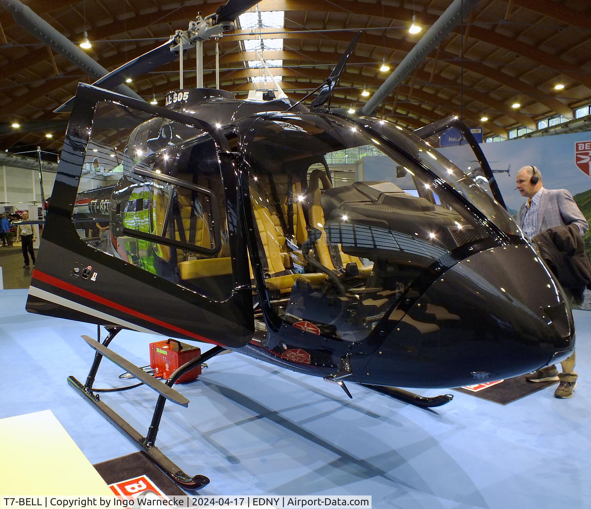 T7-BELL, 2023 Bell 505 Jet Ranger X Jet Ranger X C/N 65456, Bell 505 JetRanger X at the AERO 2024, Friedrichshafen
