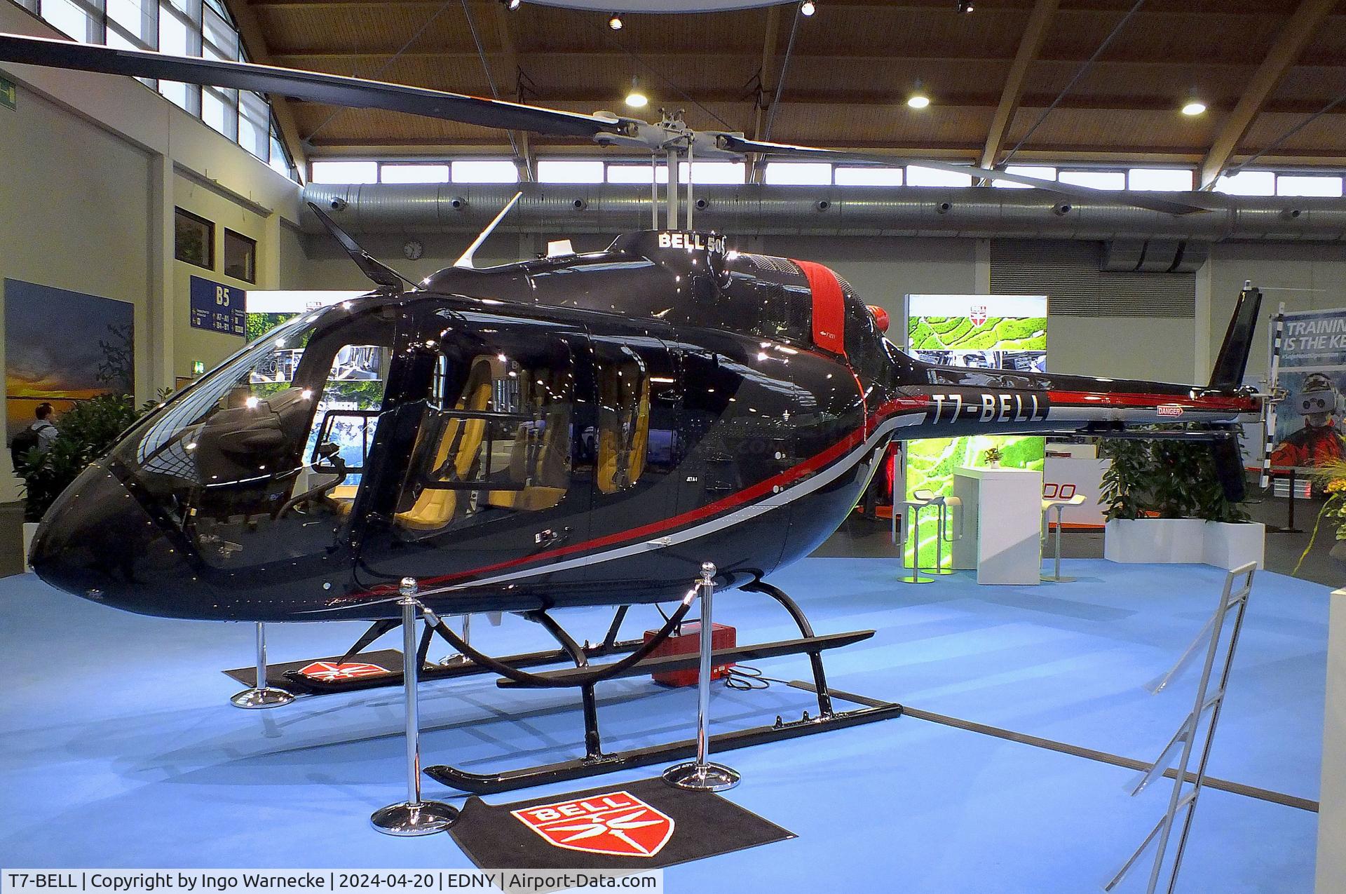 T7-BELL, 2023 Bell 505 Jet Ranger X Jet Ranger X C/N 65456, Bell 505 JetRanger X at the AERO 2024, Friedrichshafen