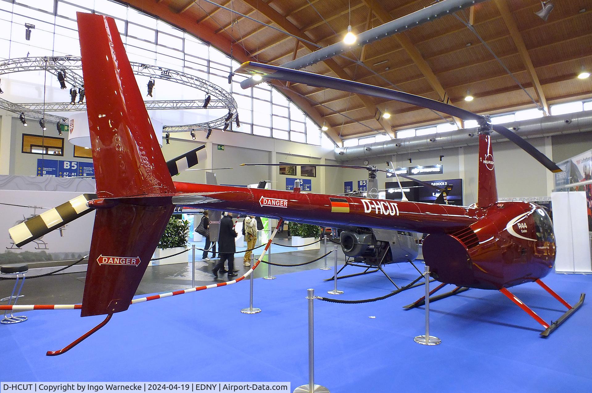 D-HCUT, 2021 Robinson R44 Cadet C/N 30083, Robinson R44 Cadet at the AERO 2024, Friedrichshafen