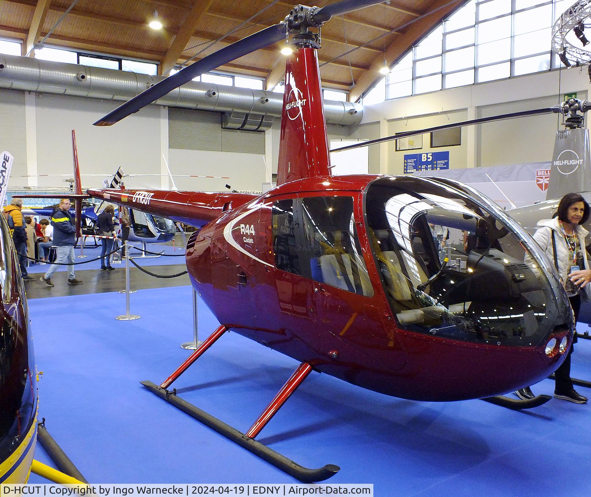 D-HCUT, 2021 Robinson R44 Cadet C/N 30083, Robinson R44 Cadet at the AERO 2024, Friedrichshafen