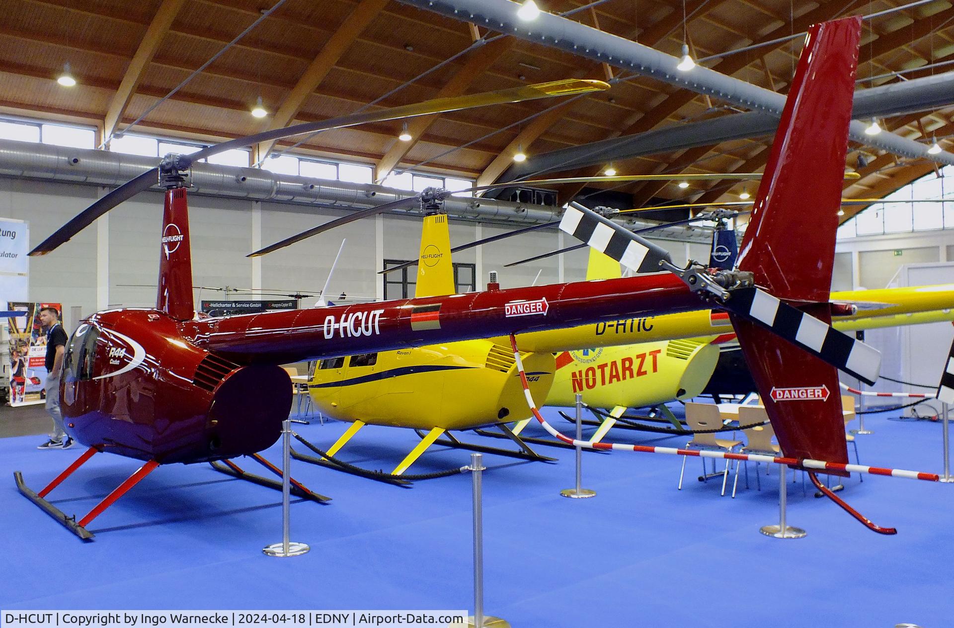 D-HCUT, 2021 Robinson R44 Cadet C/N 30083, Robinson R44 Cadet at the AERO 2024, Friedrichshafen