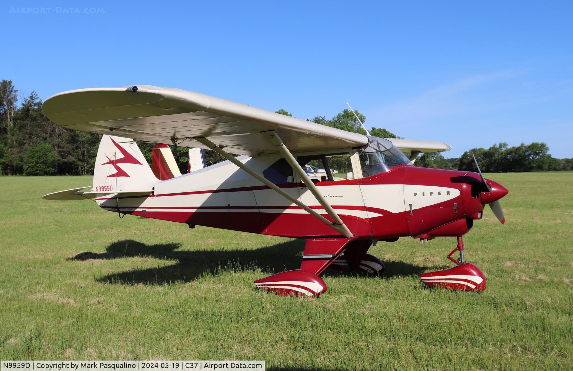 N9959D, 1959 Piper PA-22-150 C/N 22-6749, Piper PA-22-150