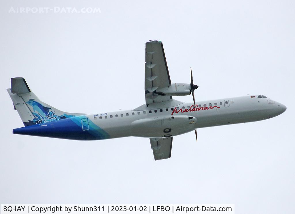 8Q-IAY, 2022 ATR 72-600 C/N 1654, Delivery day...