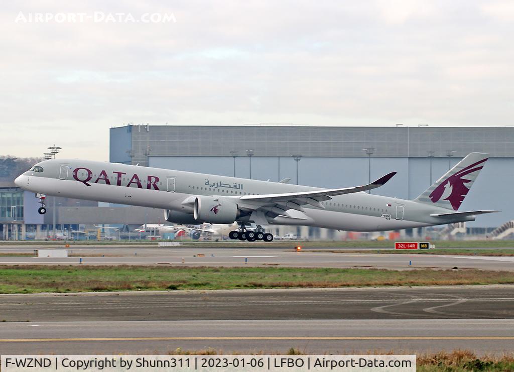 F-WZND, 2021 Airbus A350-1041 C/N 0409, C/n 0409 - To be A7-AOA
