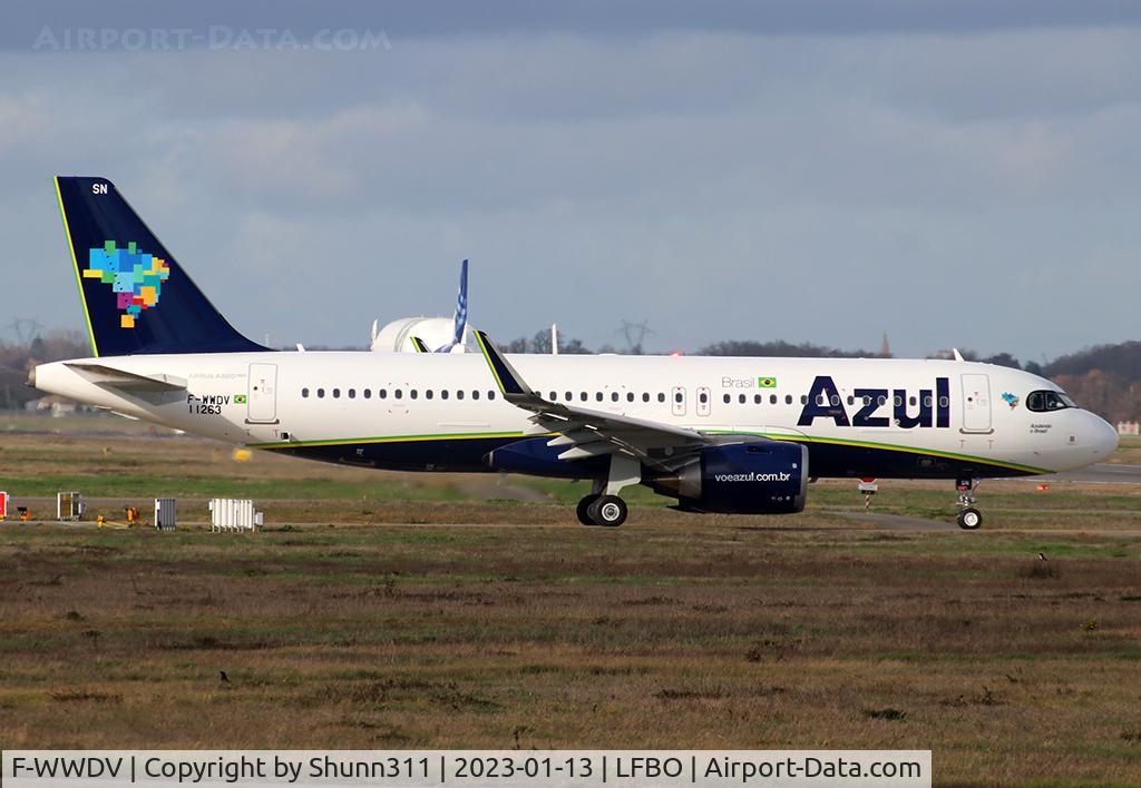 F-WWDV, 2022 Airbus A320-251N C/N 11263, C/n 11263 - To be PR-YSN