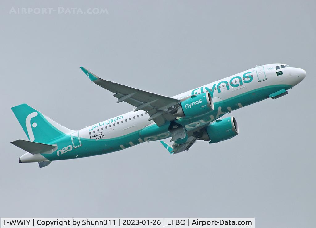 F-WWIY, 2022 Airbus A320-251N C/N 11271, C/n 11271 - To be HZ-NS57
