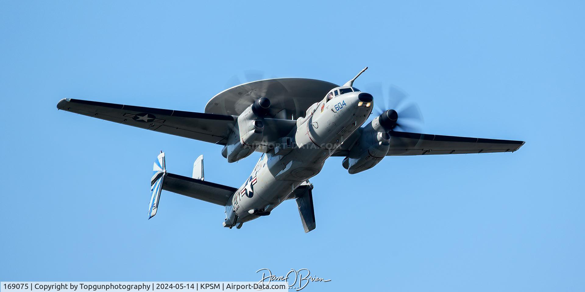 Aircraft 169075 (Northrop Grumman E-2D C/N AA41) Photo by