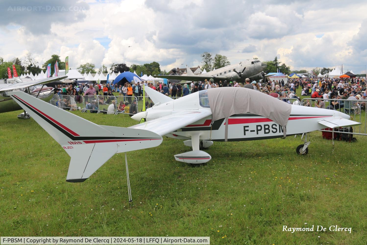 F-PBSM, Junqua RJ03 C/N 21, F-PBSM at La Ferté-Alais.