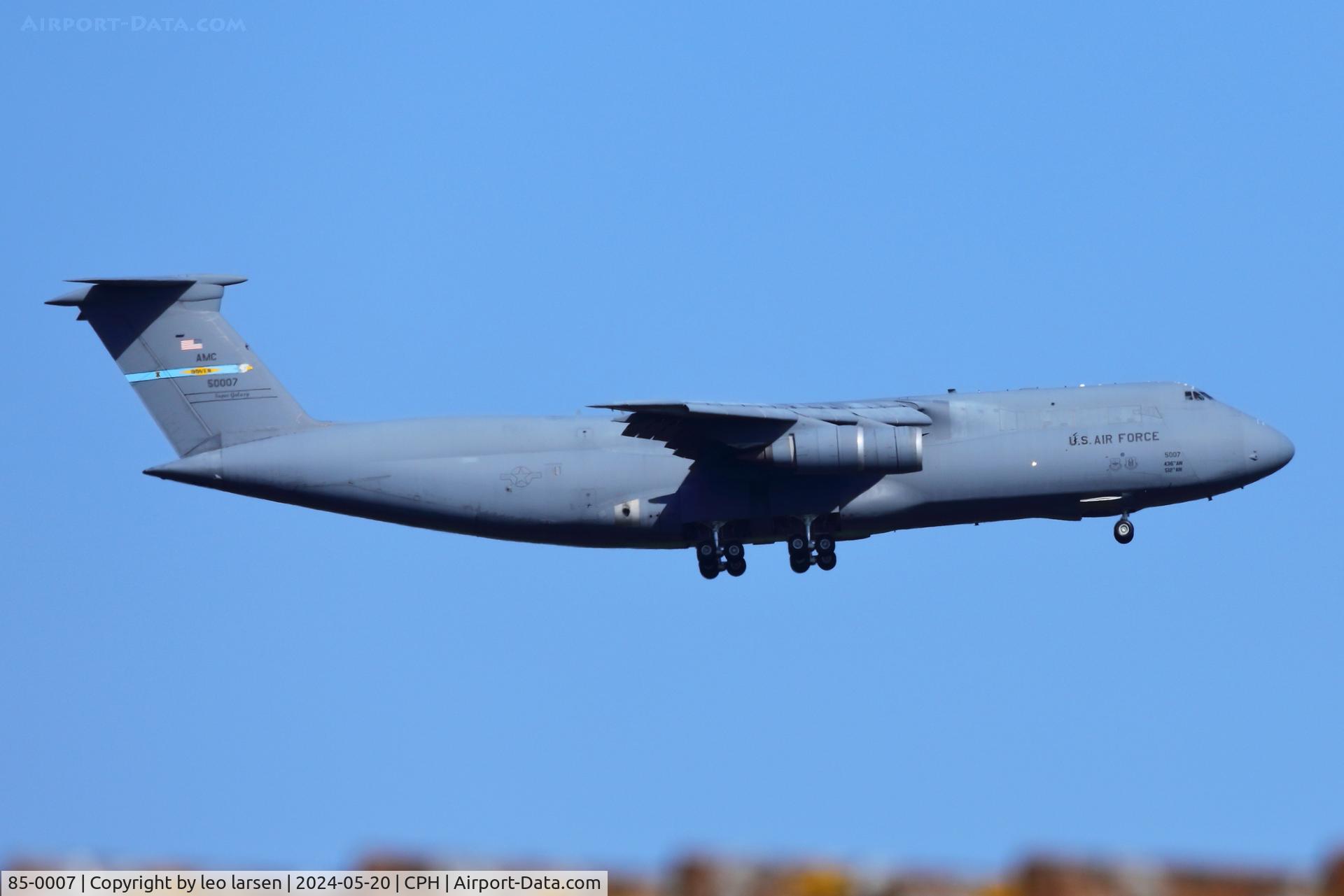 85-0007, 1985 Lockheed C-5M Super Galaxy C/N 500-0093, Copenhagen 20.5.2024