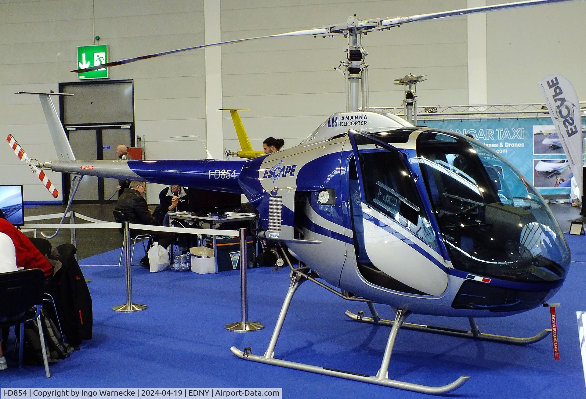 I-D854, Lamanna Helicopters LH Escape C/N not found_I-D854, Lamanna Helicopters LH Escape at the AERO 2024, Friedrichshafen