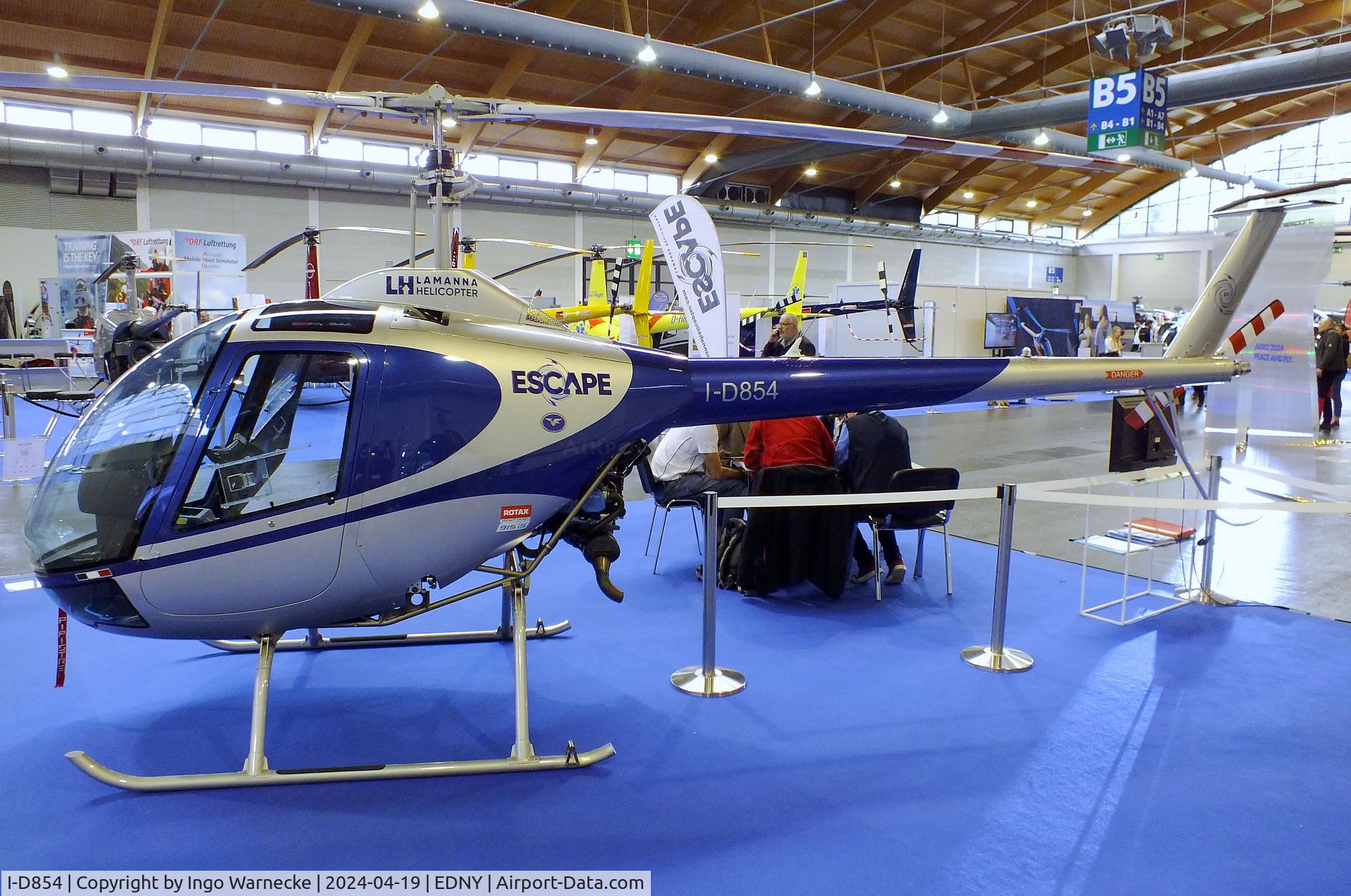 I-D854, Lamanna Helicopters LH Escape C/N not found_I-D854, Lamanna Helicopters LH Escape at the AERO 2024, Friedrichshafen