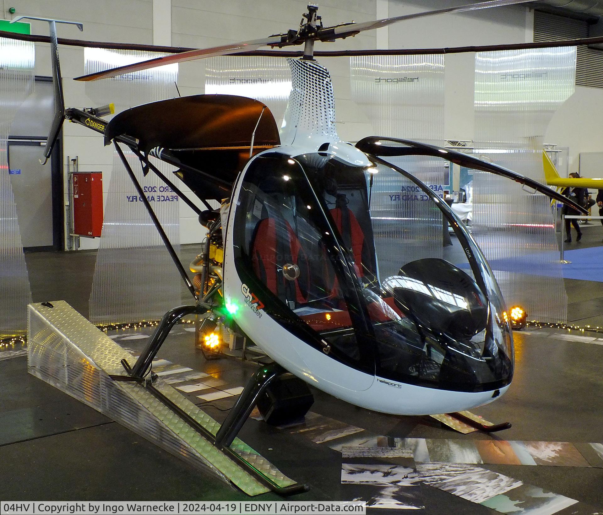 04HV, Heli-Sport CH77 Ranabot C/N unknown_04hv, Heli-Sport CH77 Ranabot at the AERO 2024, Friedrichshafen