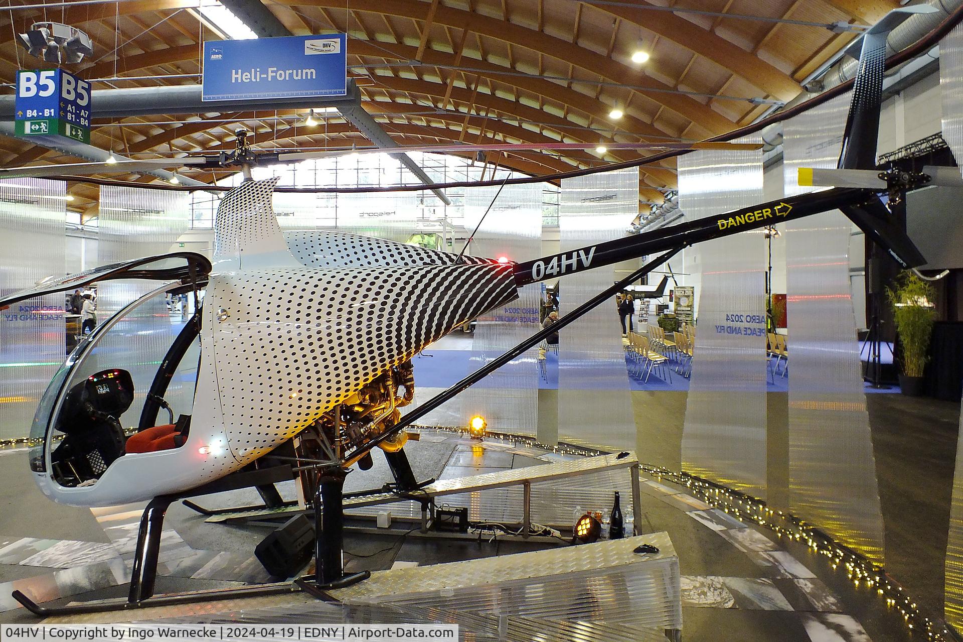 04HV, Heli-Sport CH77 Ranabot C/N unknown_04hv, Heli-Sport CH77 Ranabot at the AERO 2024, Friedrichshafen