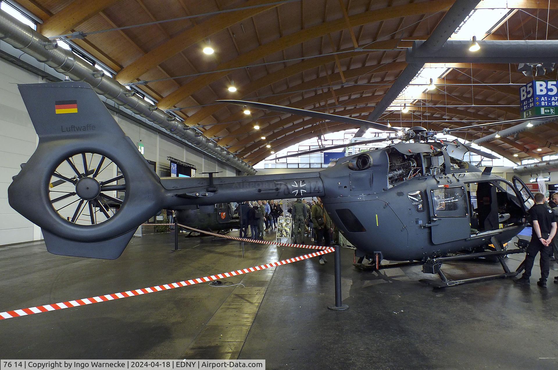 76 14, Airbus Helicopters H-145M C/N 20136, Airbus Helicopters H145M LUH SOF of the Bundeswehr Spezialkräfte (german special operations forces) at the AERO 2024, Friedrichshafen