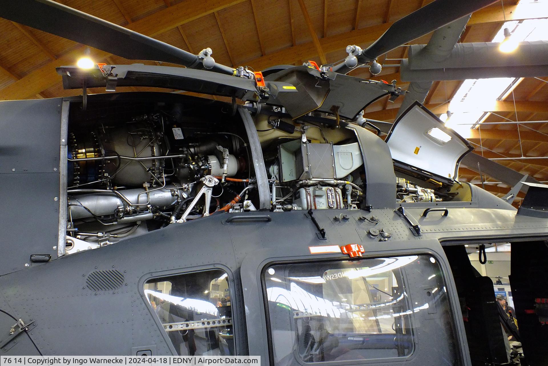 76 14, Airbus Helicopters H-145M C/N 20136, Airbus Helicopters H145M LUH SOF of the Bundeswehr Spezialkräfte (german special operations forces) at the AERO 2024, Friedrichshafen