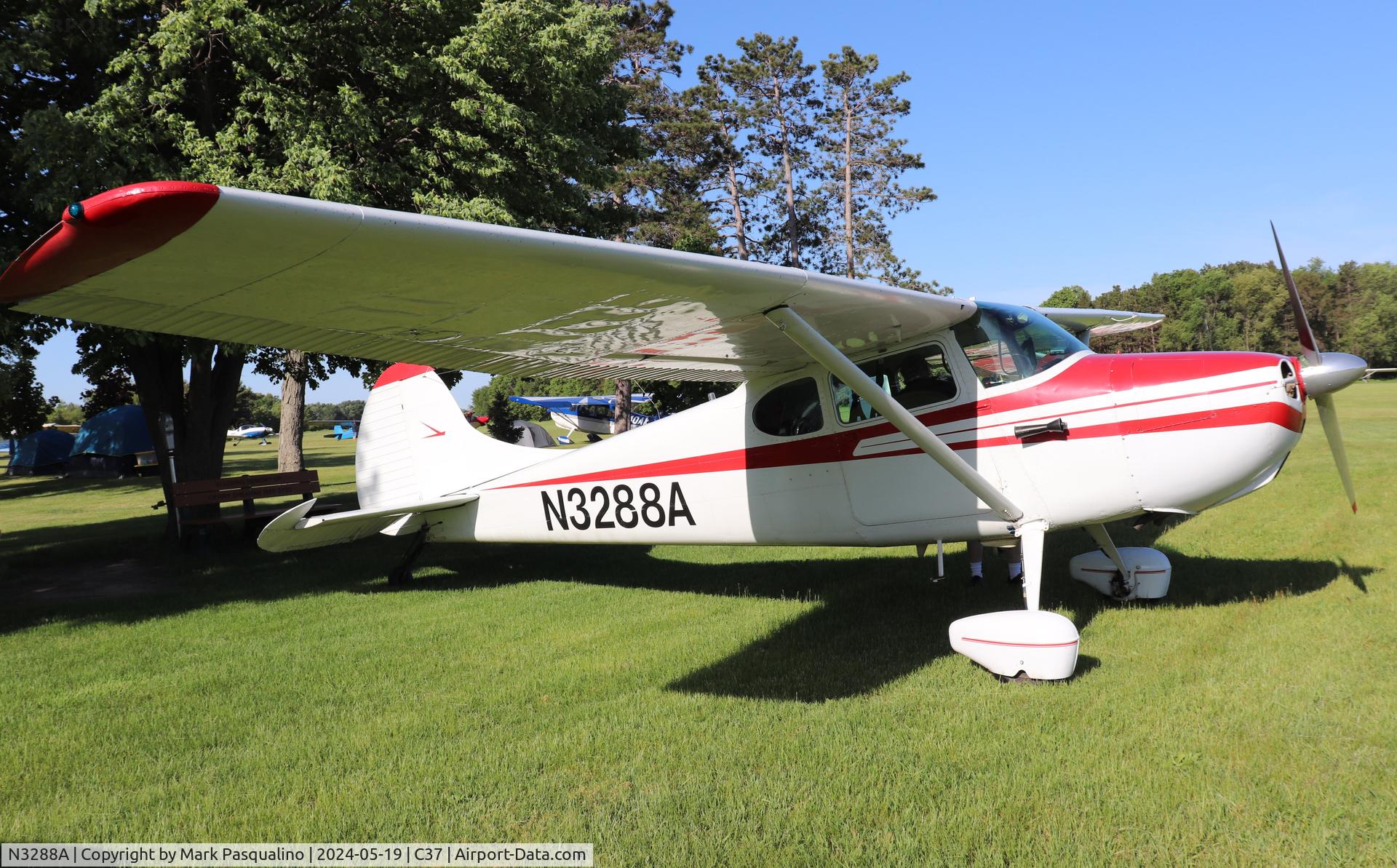 N3288A, 1953 Cessna 170B C/N 25932, Cessna 170B