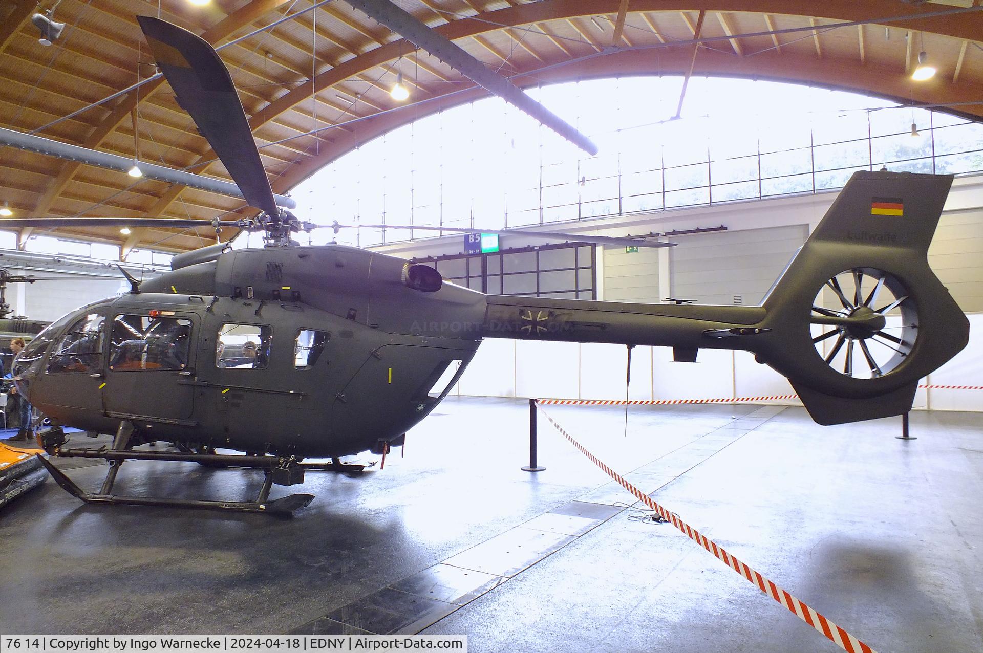 76 14, Airbus Helicopters H-145M C/N 20136, Airbus Helicopters H145M LUH SOF of the Bundeswehr Spezialkräfte (german special operations forces) at the AERO 2024, Friedrichshafen